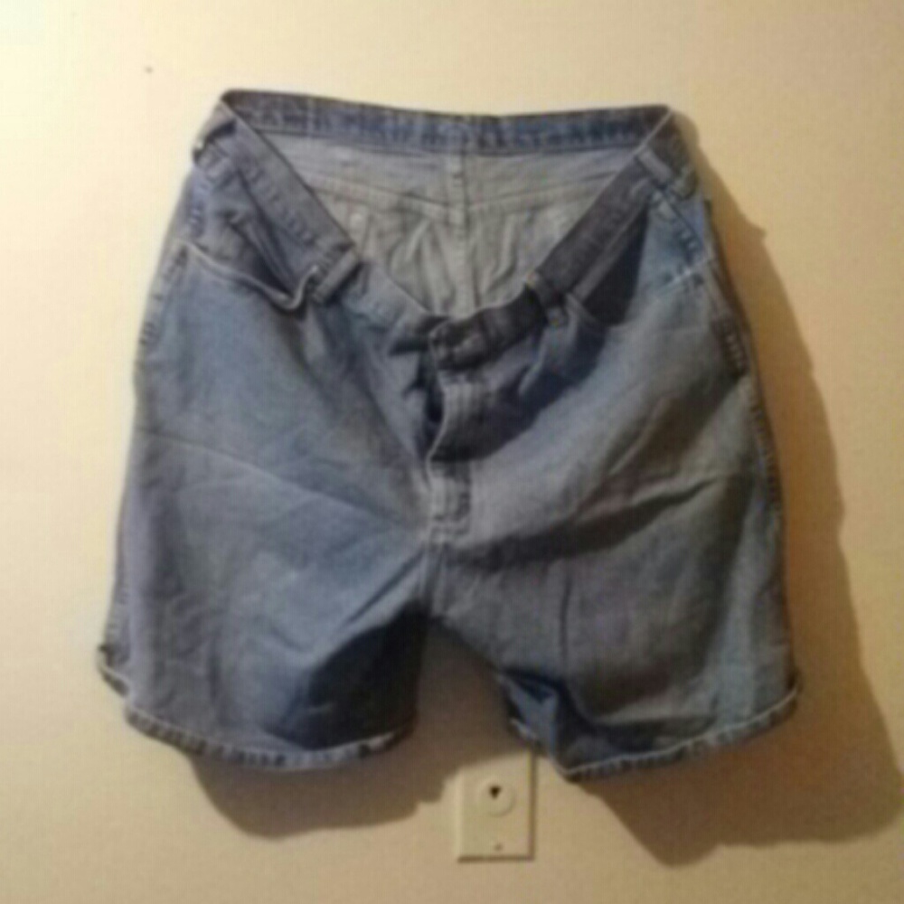 Blue shorts